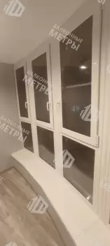 Отделка балкона с утеплением в многоквартирном доме