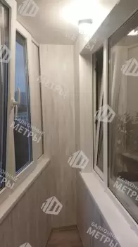 Отделка балкона с утеплением в многоквартирном доме