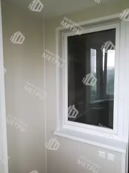 Остекление и отделка эркерной лоджии под ключ Остекление и отделка эркерной лоджии под ключ