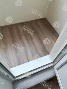 Отделка балкона Сапожок под ключ с утеплением