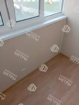 Остекление профилем Rehau и отделка балкона