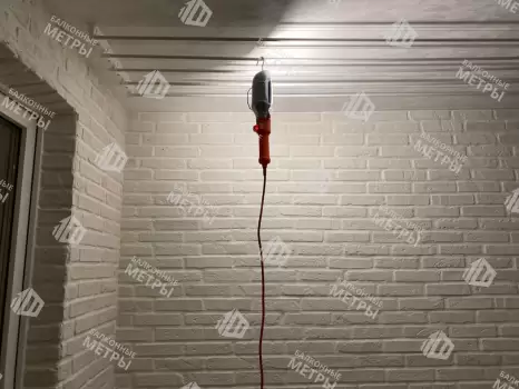 Отделка с утеплением балкона Сапожок